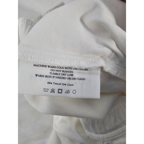 Cozy Earth Bamboo Jogger Sweatpant Women's M White Travel Loungewear Training - Picture 6 of 6